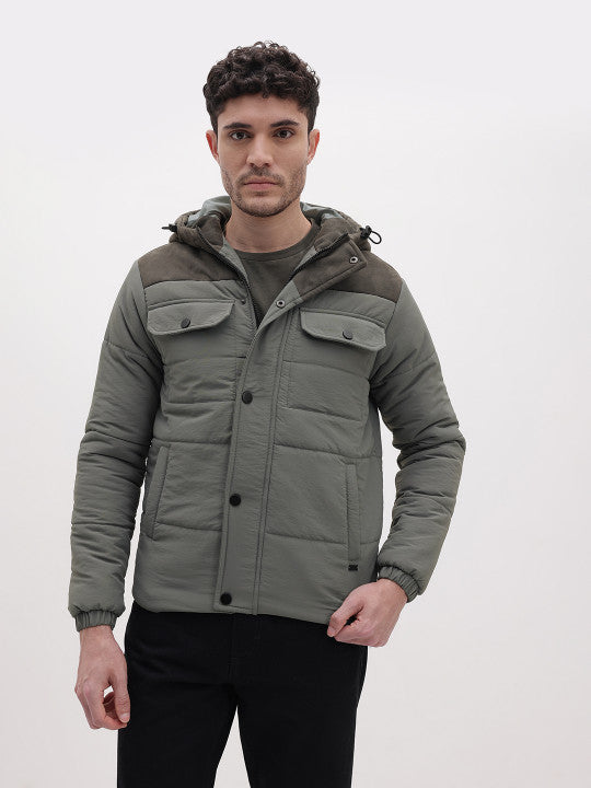 Men hooded Padded Jacket