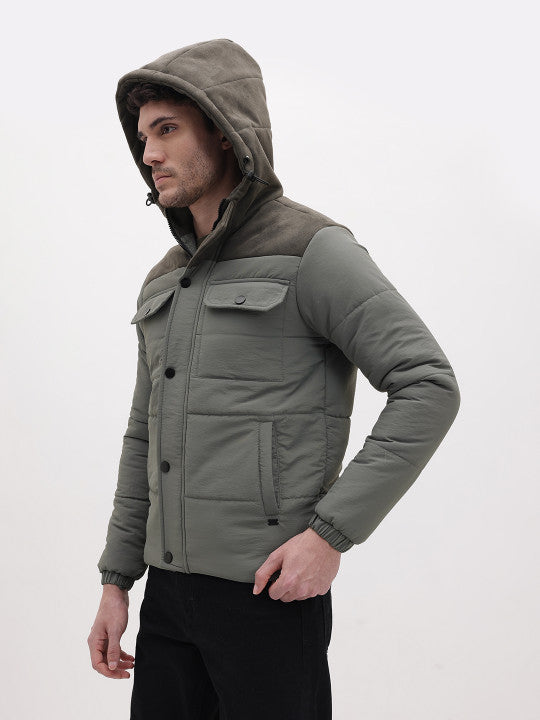 Men hooded Padded Jacket