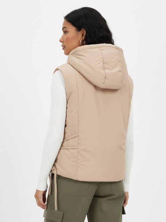 Hooded Relaxed Puffer Jacket