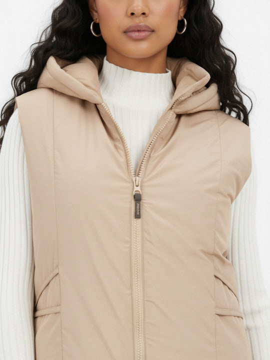 Hooded Relaxed Puffer Jacket