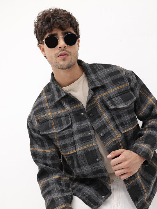 Checked Tailored Jacket