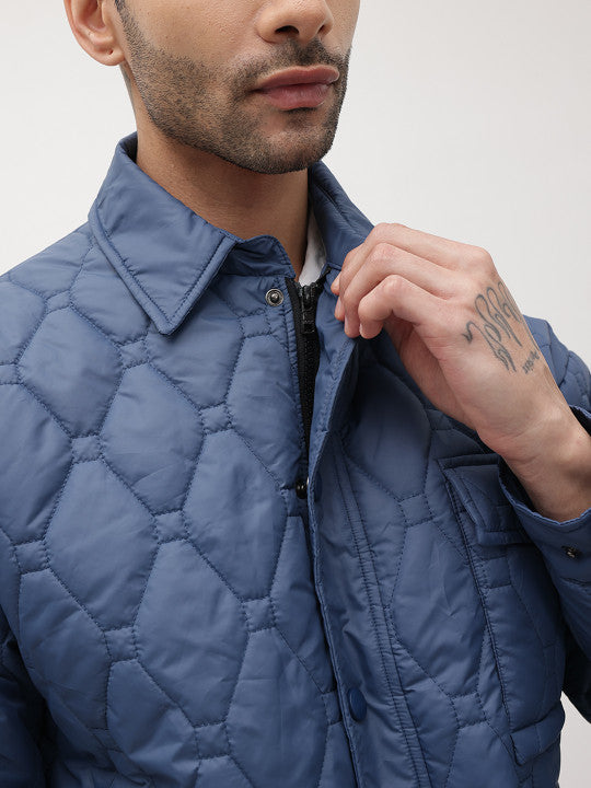 Men Quilted Jacket