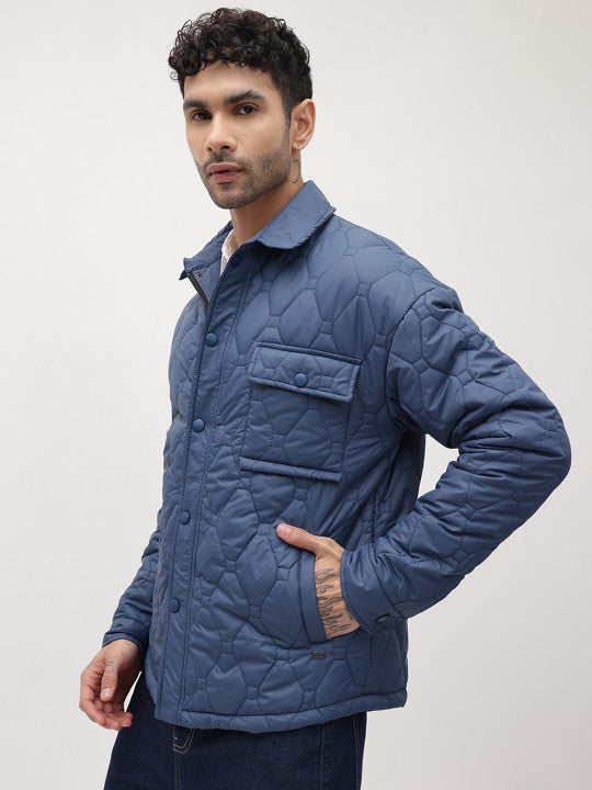 Men Quilted Jacket