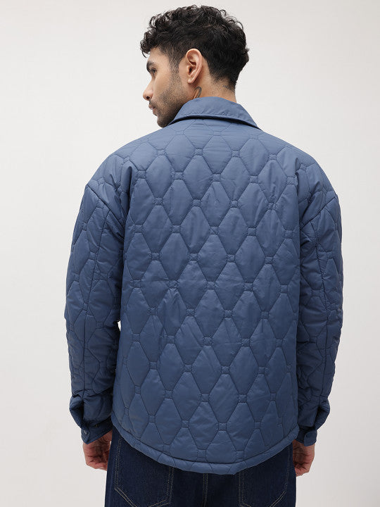 Men Quilted Jacket
