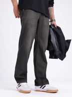 Heavy Fade Pleated Jeans