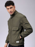 Men Quilted Jacket