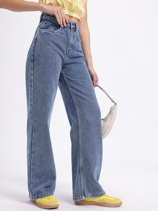 Baggy Fit Wide Leg Jeans
