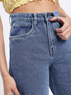 Baggy Fit Wide Leg Jeans