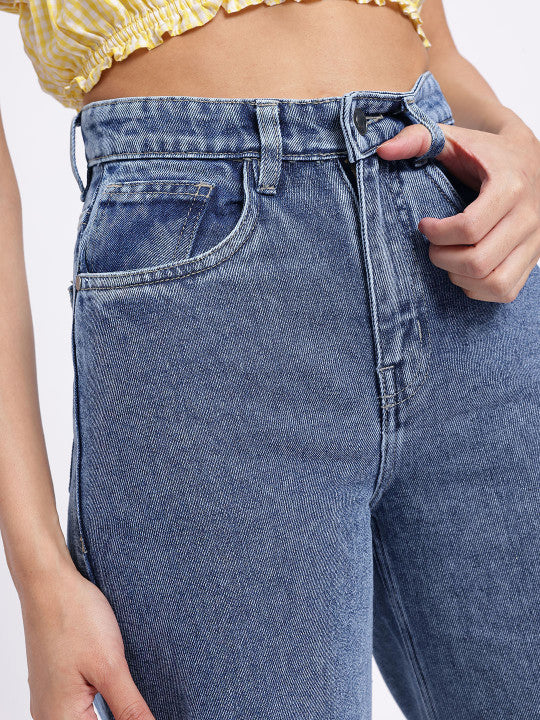 Baggy Fit Wide Leg Jeans