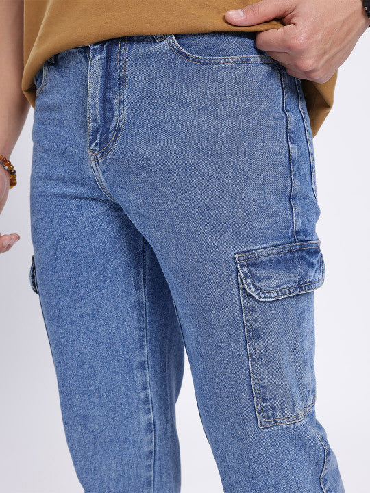 Cargo-Style Jeans
