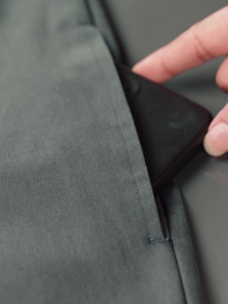 Flared Pleated Pure Cotton Trousers