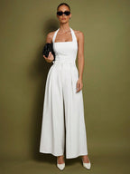 Women Halter Neck Corset Top