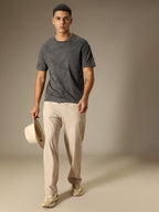 Men Relaxed Corduroy Trousers