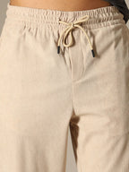 Men Relaxed Corduroy Trousers
