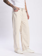 Pure Cotton Baggy Fit Denim Jeans
