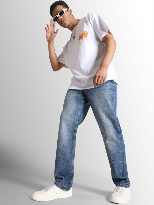 Relaxed Fit Heavy Fade Jeans