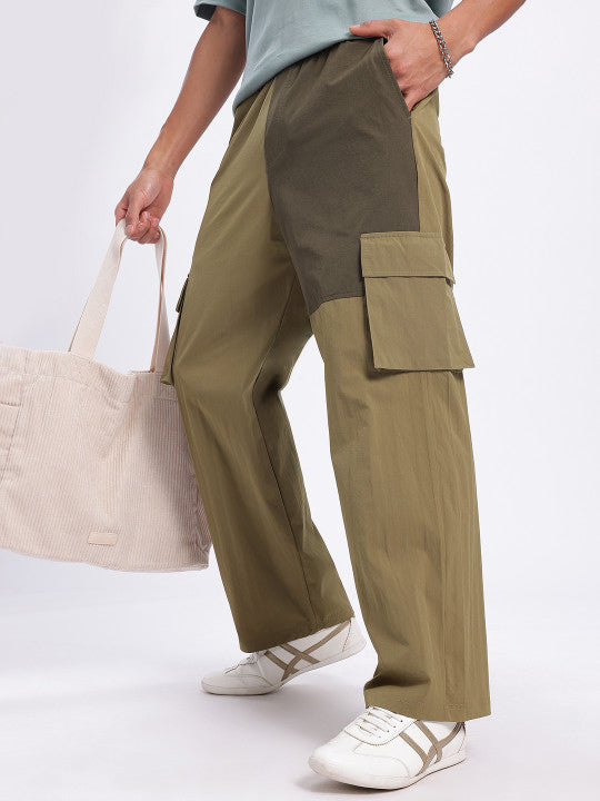 Colourblock Carpenter Fit Cargos