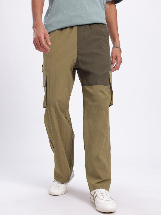 Colourblock Carpenter Fit Cargos