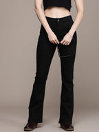 Bootcut High-Rise Stretchable Jeans