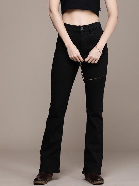 Bootcut High-Rise Stretchable Jeans