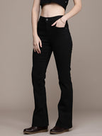 Bootcut High-Rise Stretchable Jeans