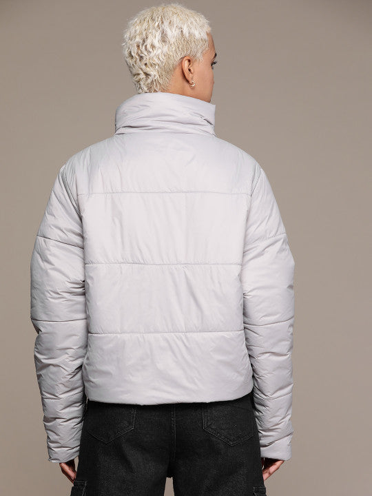 Collar Reversible Padded Jacket