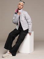 Collar Reversible Padded Jacket