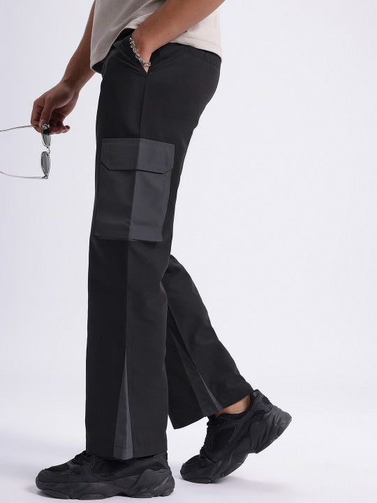 Men Cargo Relaxed Trousers