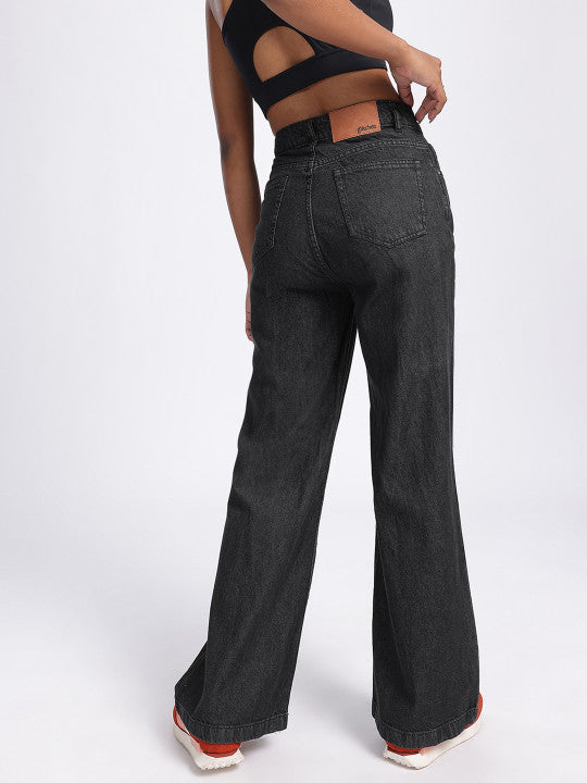 High Rise Wide Leg Jeans