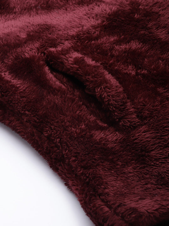 Burgundy Tailored Jacket