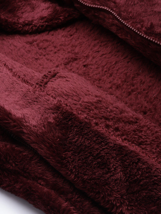 Burgundy Tailored Jacket