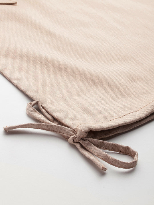 Cargo Wide Leg Trousers with Belt