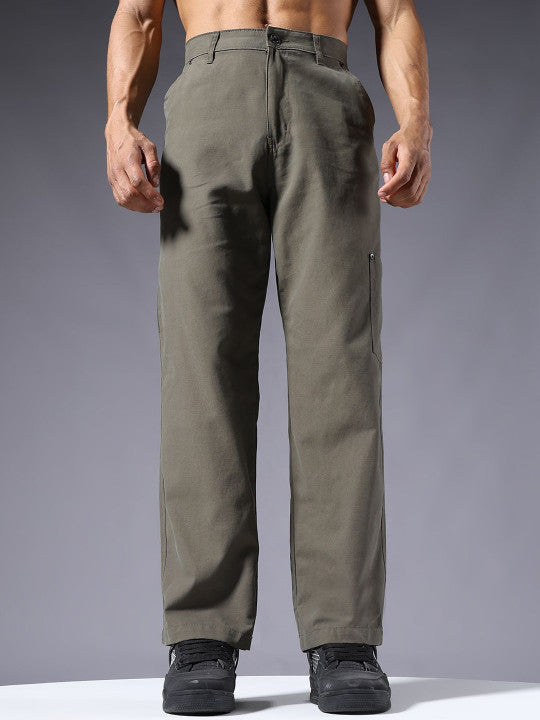 Straight Fit Easy Wash Trousers