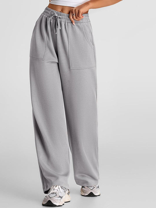 High-Rise Joggers Trousers