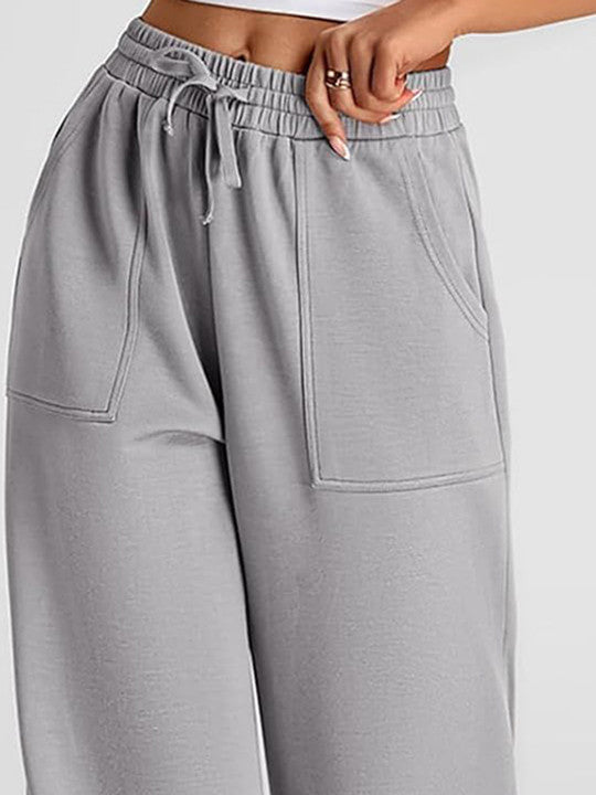 High-Rise Joggers Trousers