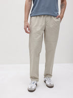 Men Relaxed Fit Mid-Rise Chinos Trousers