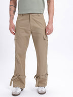 Fit Strap Detail Cargo Style Trousers