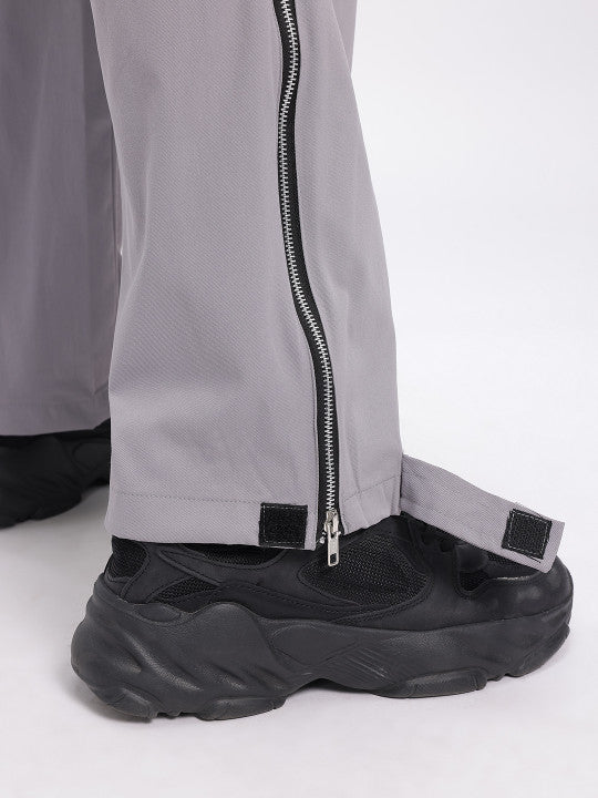 Men Zipped Velcro Fit Cargos